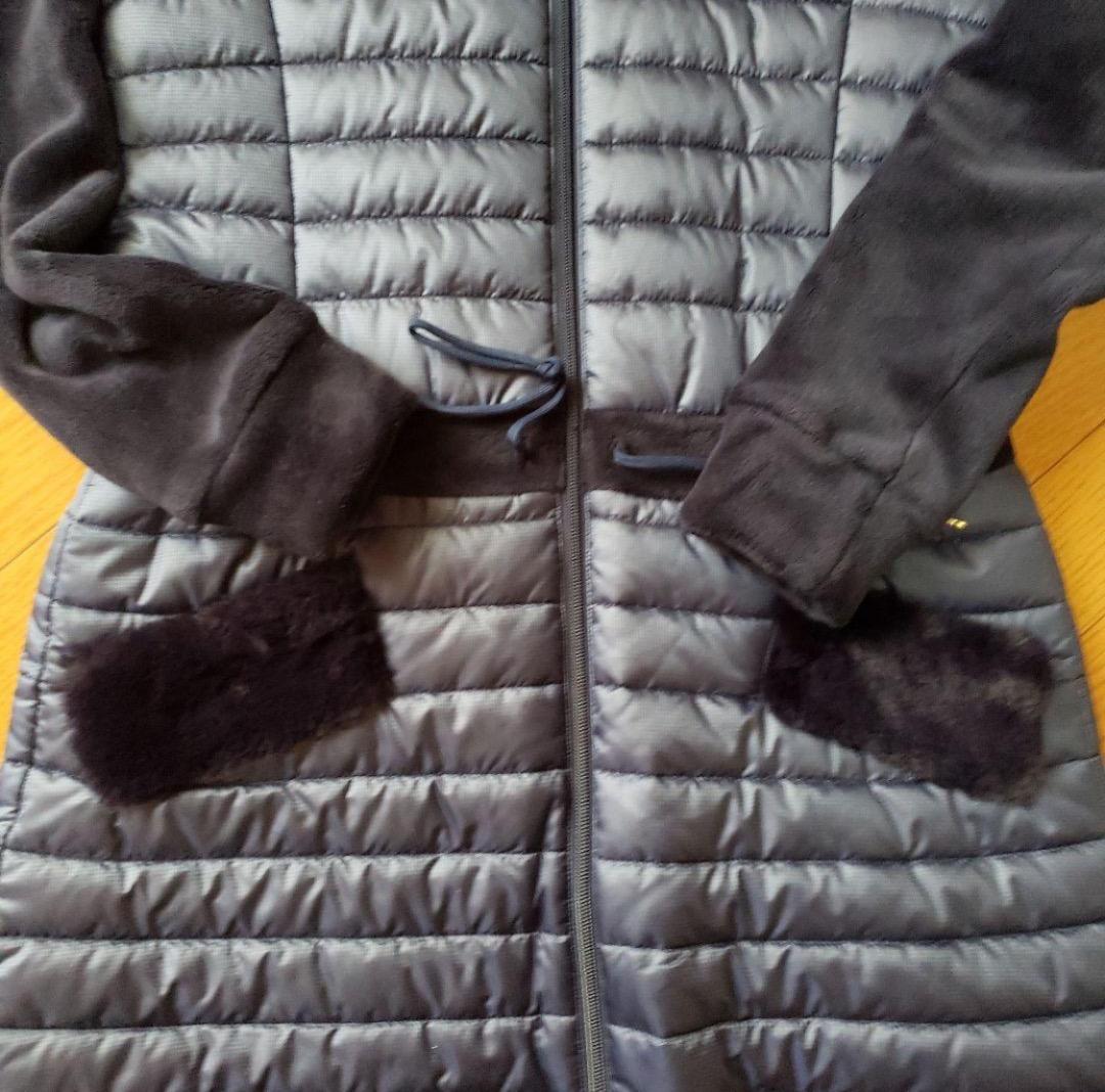 and per se フード付きネイビージャケット