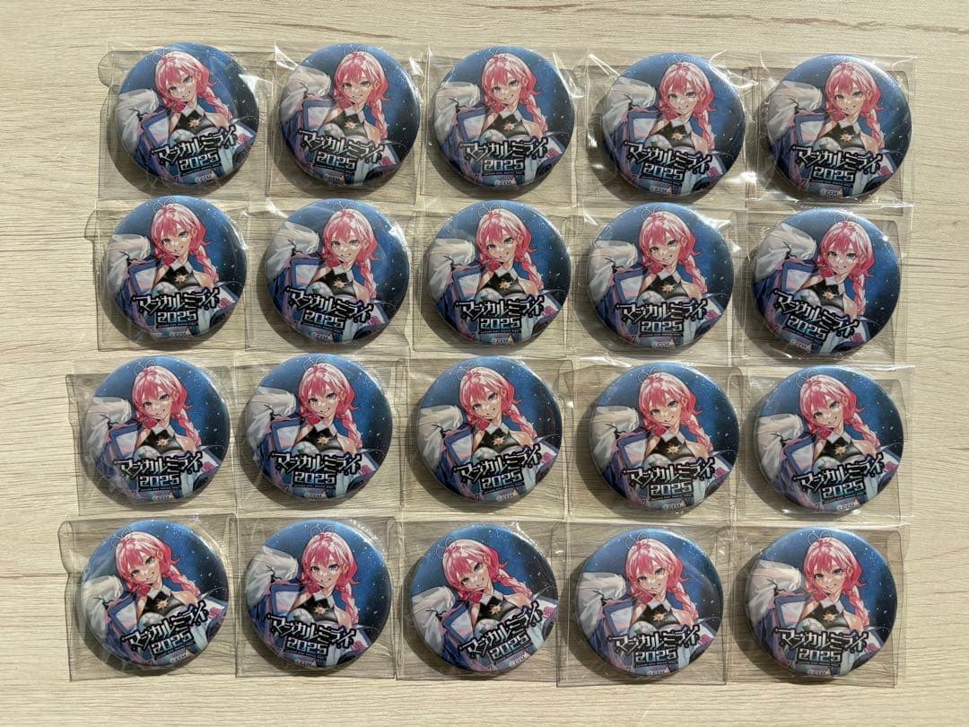 巡音ルカ マジカルミライ 缶バッジ 20点 - メルカリ