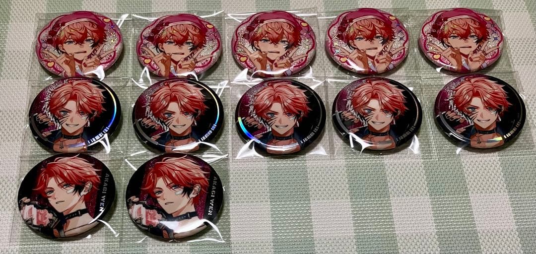 にじさんじ ぎゃうるふ 缶バッジ 赤城ウェン① - メルカリ