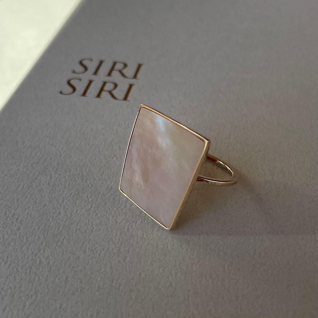 f*i様 SIRI SIRI リング 螺鈿 Sサイズ (10号程度)