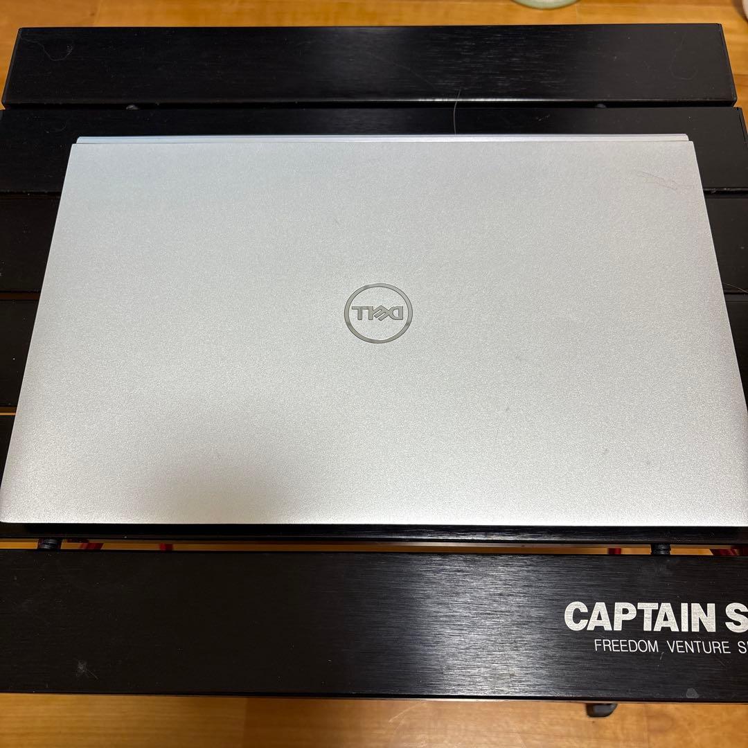 DELL inspiron ノートPC シルバー 充電器付き DELL inspiron ノートPC