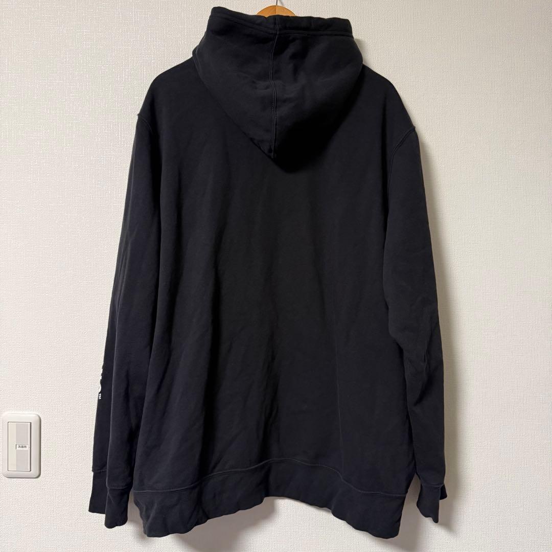 THE NORTH FACE BOX LOGO HOODIE フリース黒 3XL