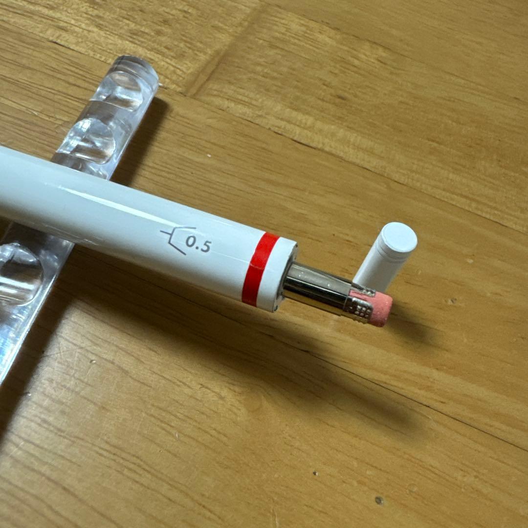 無印良品ロットリングコラボトリオペンホワイト