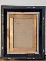 【模写】絵画　青山義雄　油彩4号　ROSE　色彩豊かな薔薇の花束　Y171