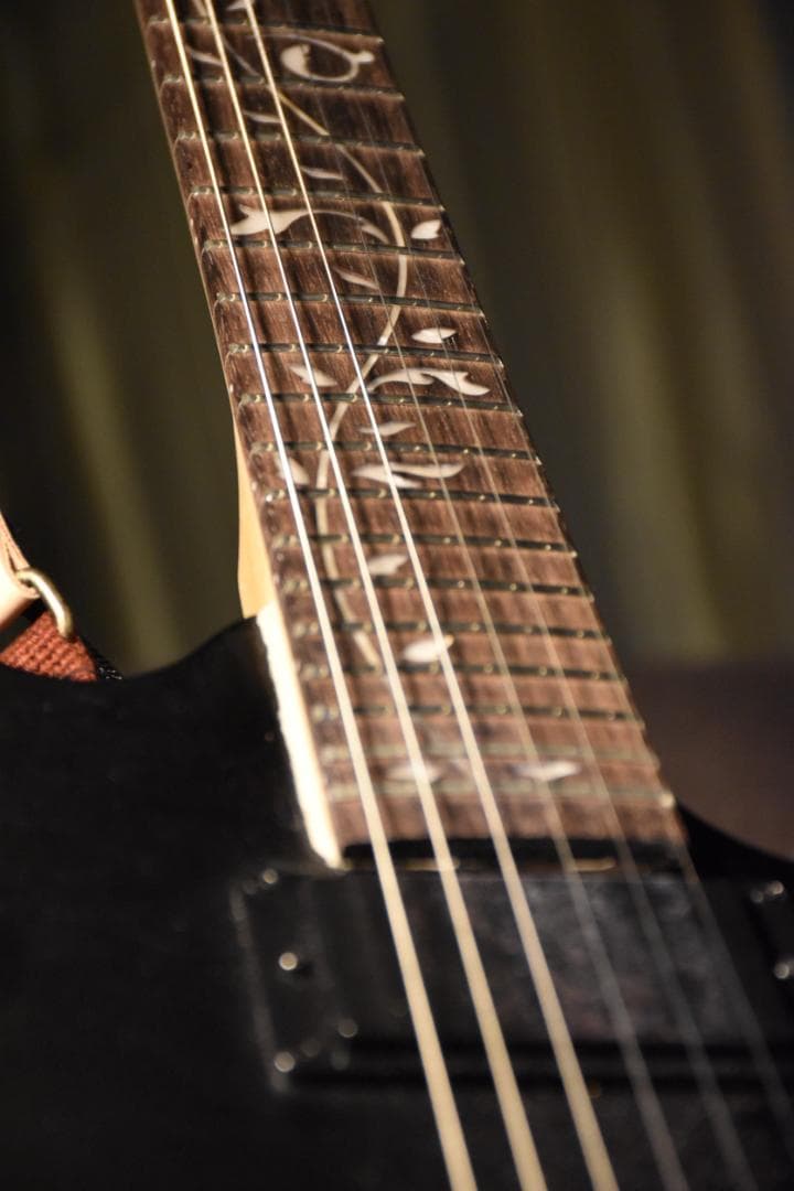 Ibanez GIO mod エレキギターブラック フラット 一部変更