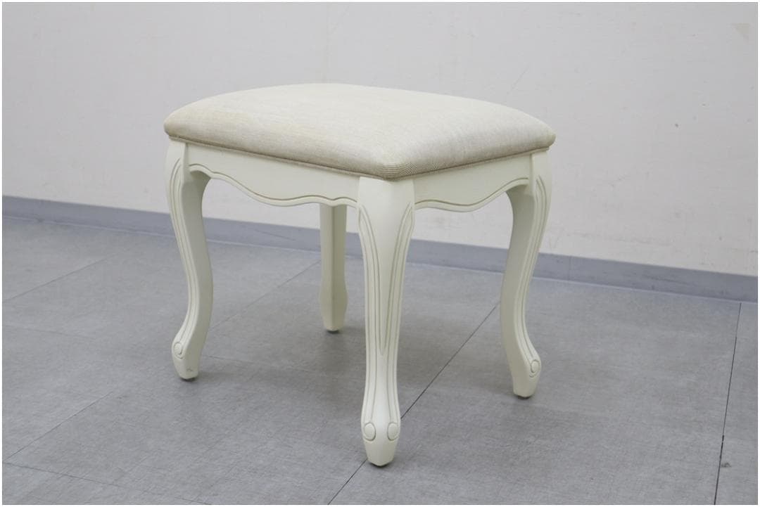 ローラアシュレイ プロバンセル スツール ドレッサースツール 椅子 腰掛 チェア