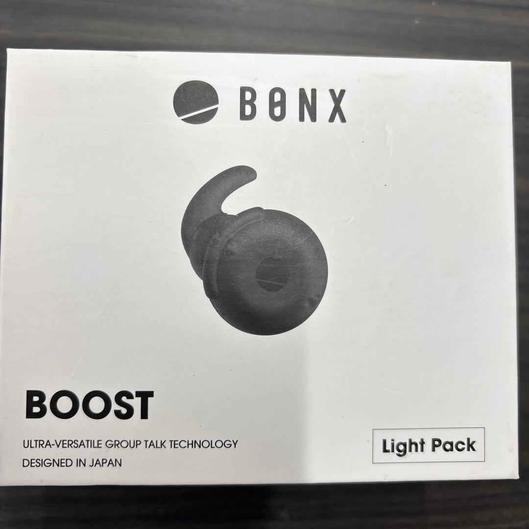 BONX BOOST イヤホン ブラック - メルカリ