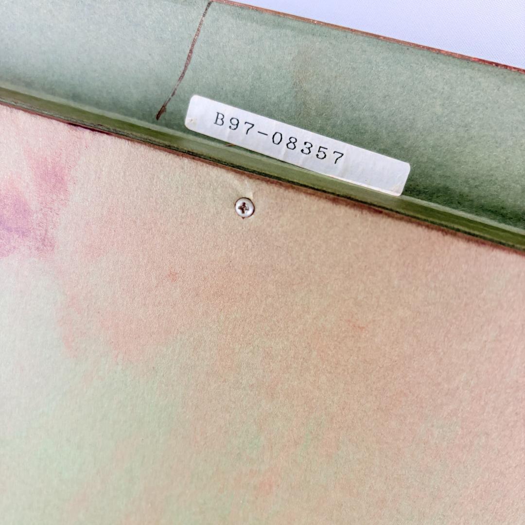 【真作】立川広己　満月に舞う　絵画 F15号　額付き　1枚の繪　桜　城　日本