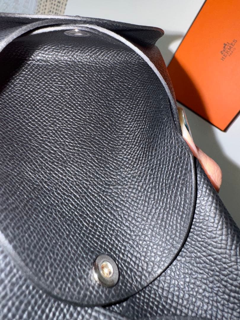 【新品未使用】HERMES カルヴィデュオノワール（エプソン）25年購入/W刻印