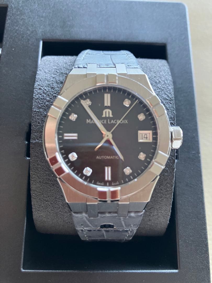 Maurice Lacroix 自動巻き時計 A16006-SS001-370