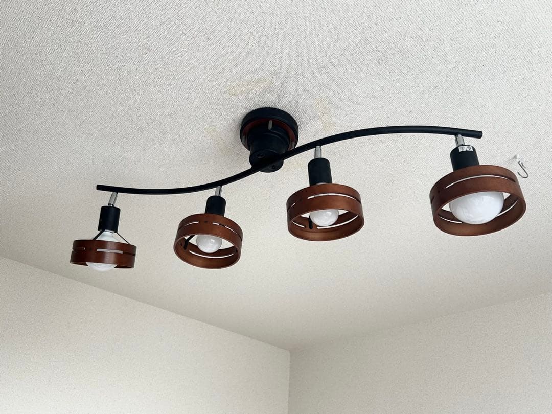 インターフォルム シーリングライト 北欧ブラックアーチ