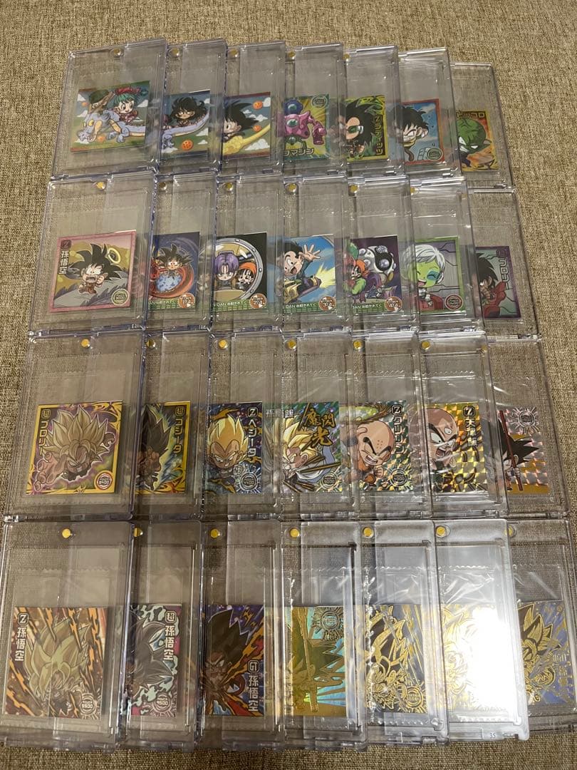 ドラゴンボールウエハースシール 20000枚限定ゴジータ フルコンプ