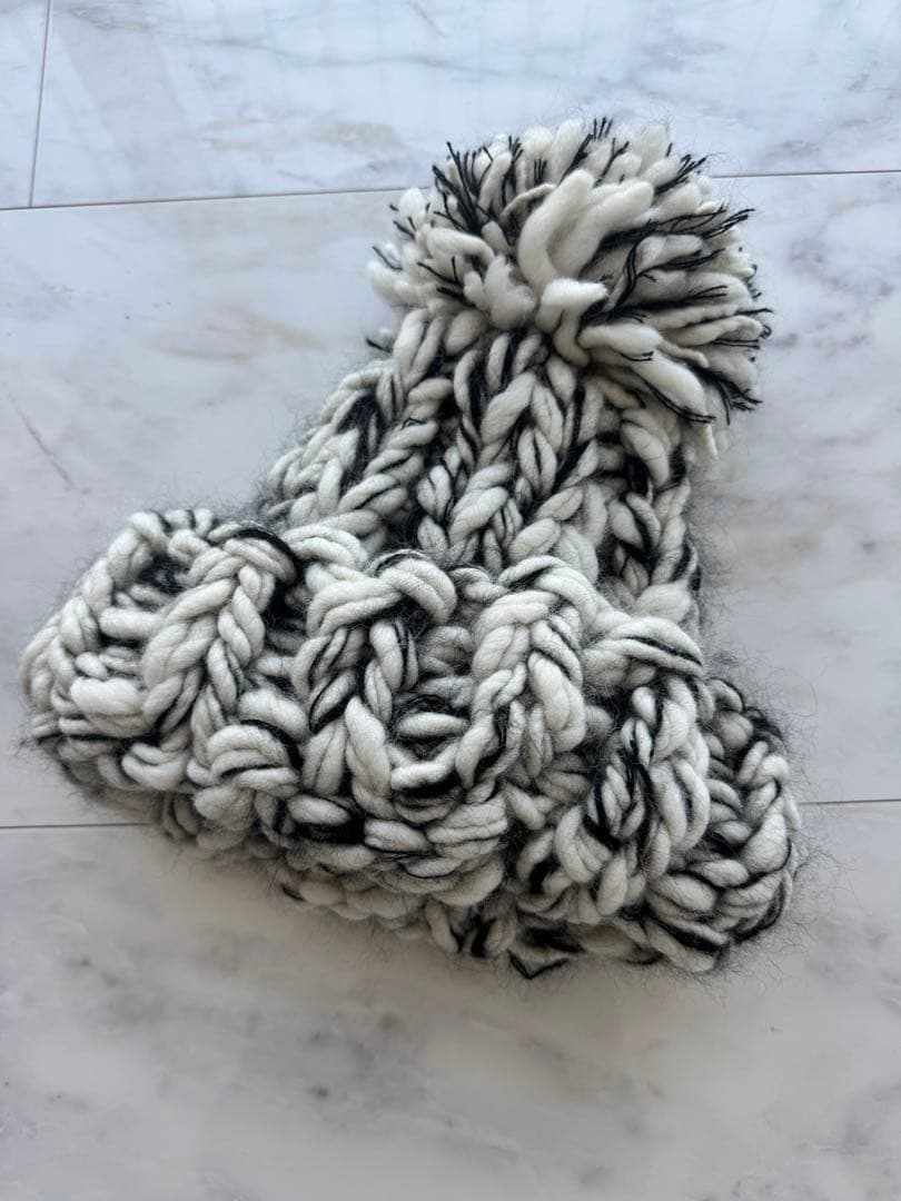 《新品》ENTWURFEIN 〈Gigi〉チャンキーニットキャップ