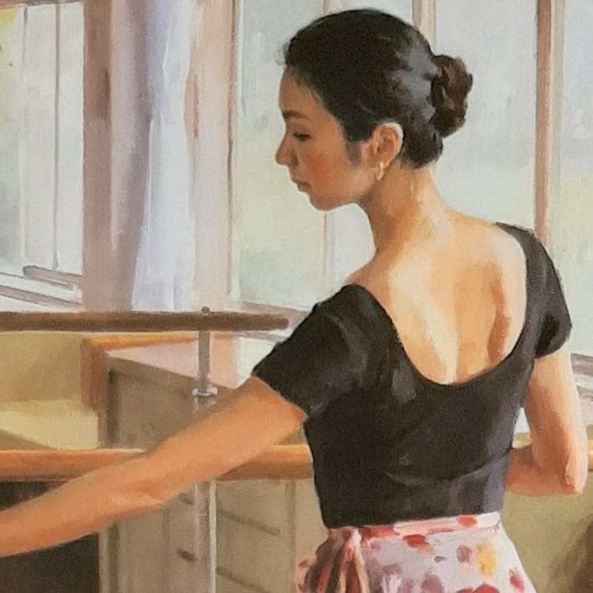 池田清明、「花のチュール」、希少画集の額装画、四季、風景、人気作品