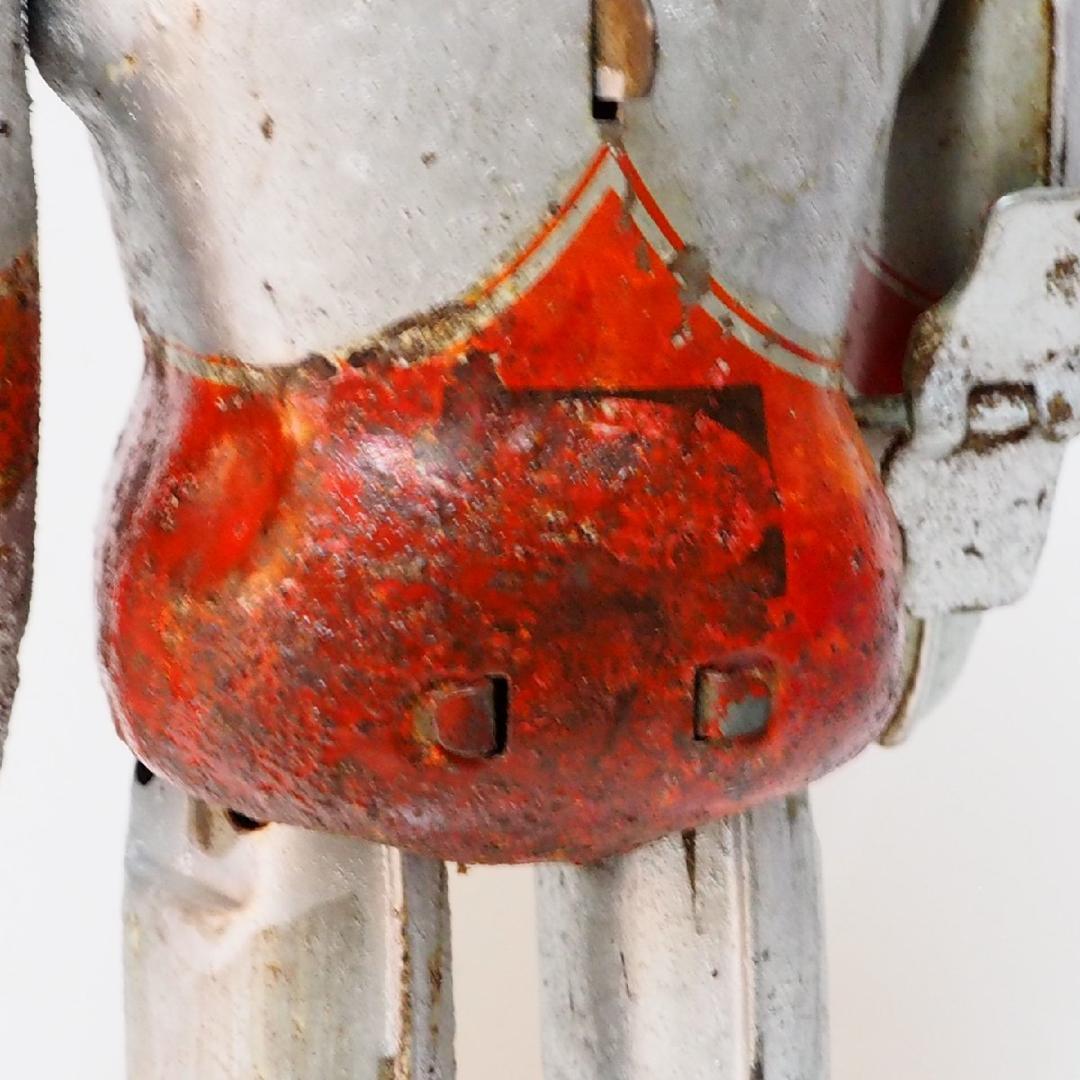 ブルマァク【帰ってきたウルトラマン動作不良 補修 改造有】ブリキ ゼンマイTIN