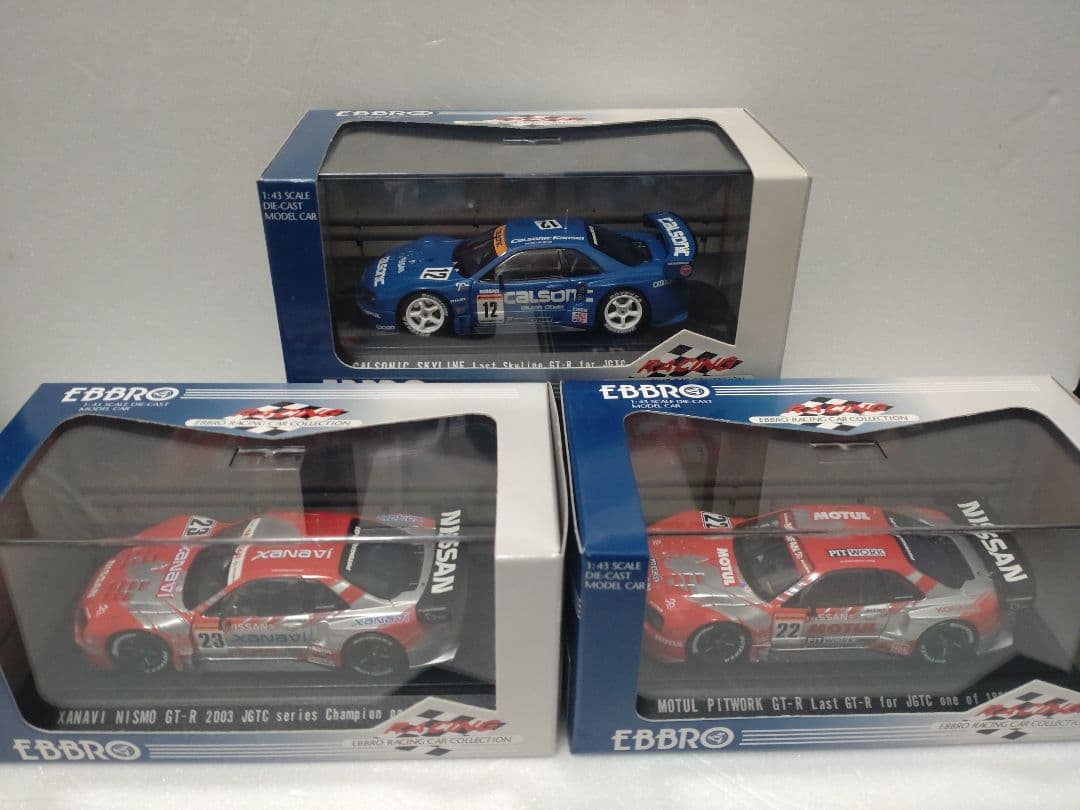 希少03 Xanavi.Motul.Calsonic GT-R Champion