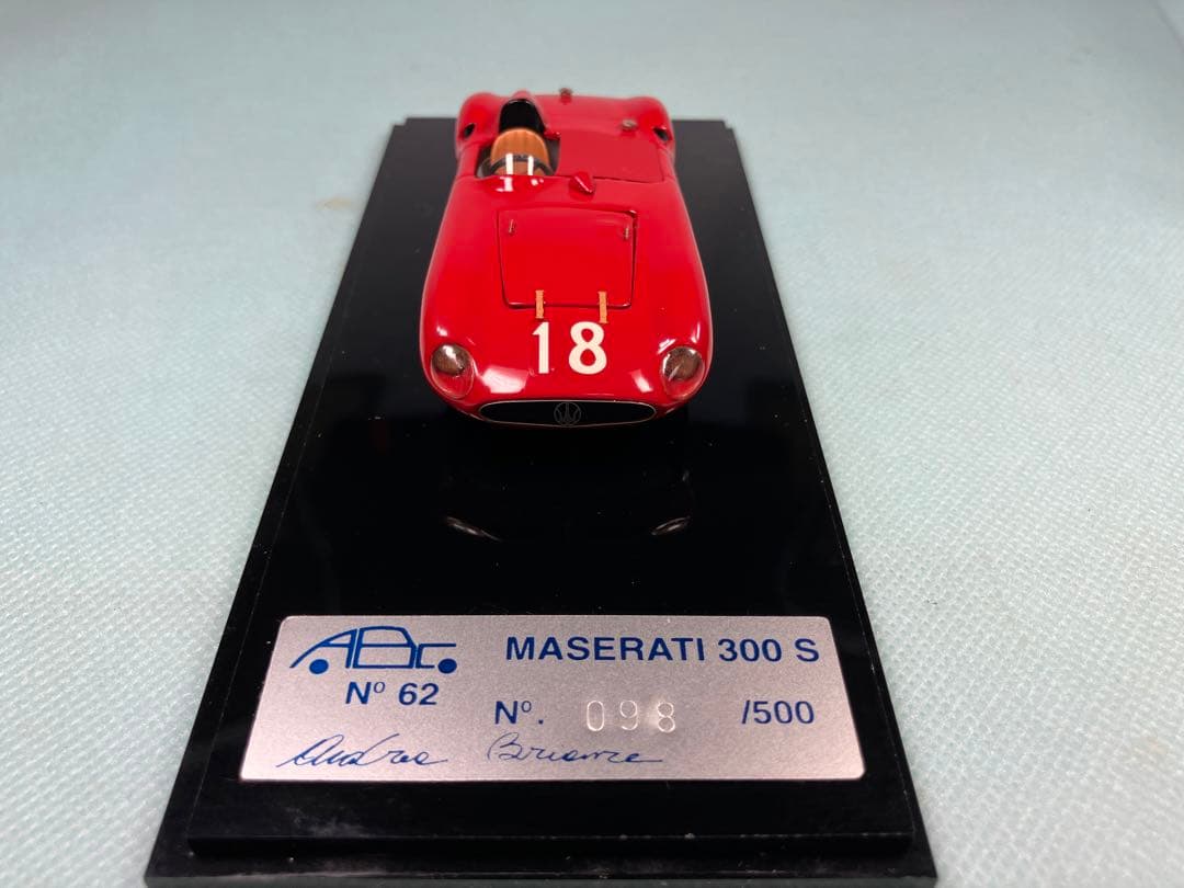 １／４３　ＡＢＣ　マセラティ　３００Ｓ　１９５５年ベネゼイラＧＰ　No.１８