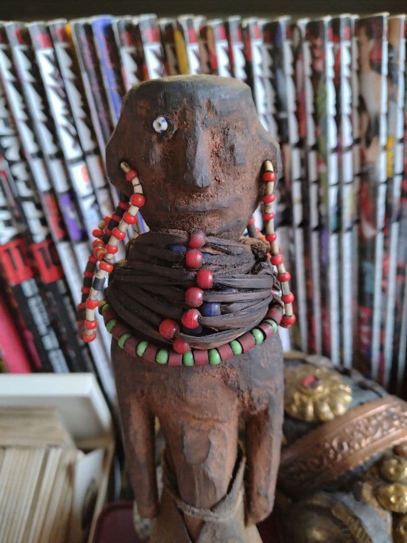 呪物 プリミティブアート アフリカ ケニア キクユ族 トゥルカナ族 木彫人形