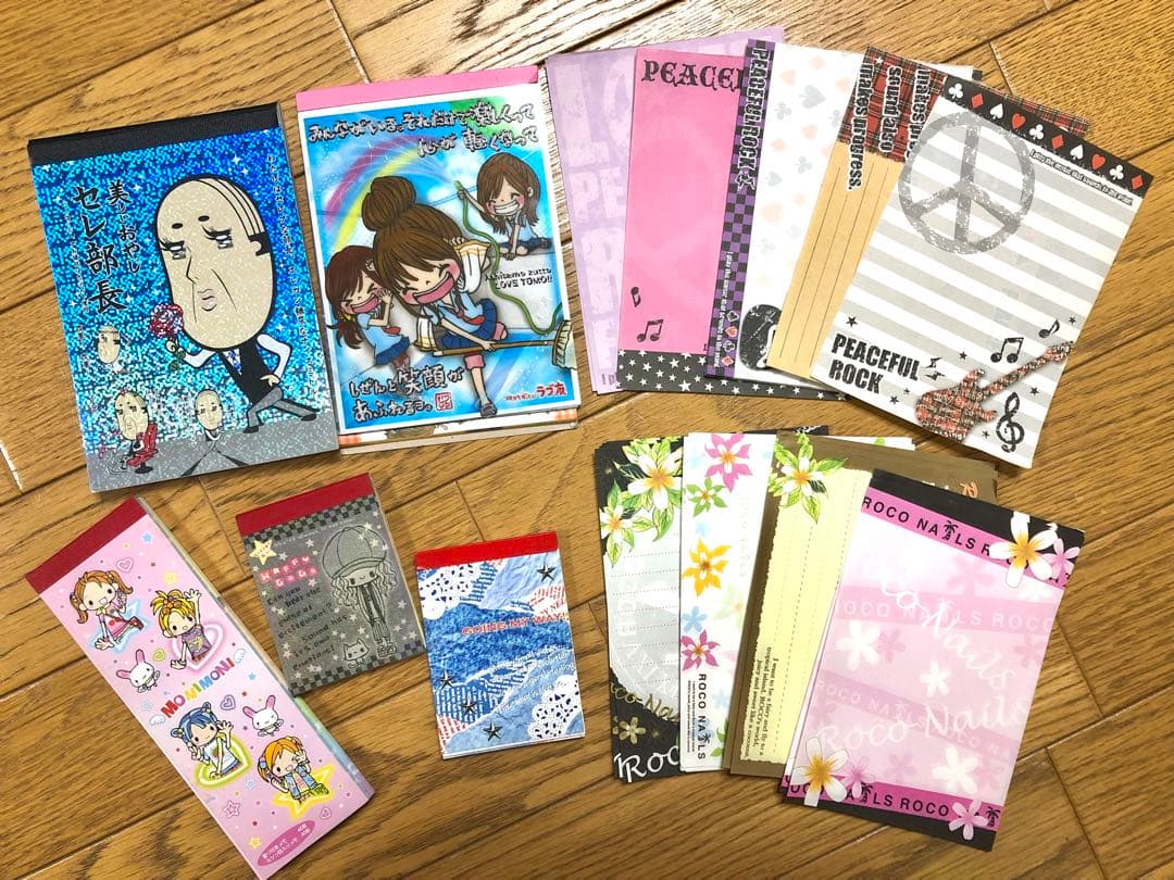 平成レトロ】メモ帳 5冊＋バラ セット - メルカリ