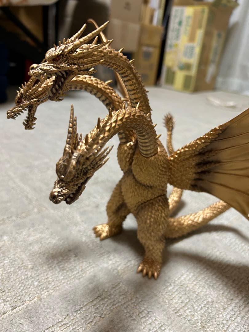 処分価格‼️東宝怪獣コレクション/キングギドラ3種類セット