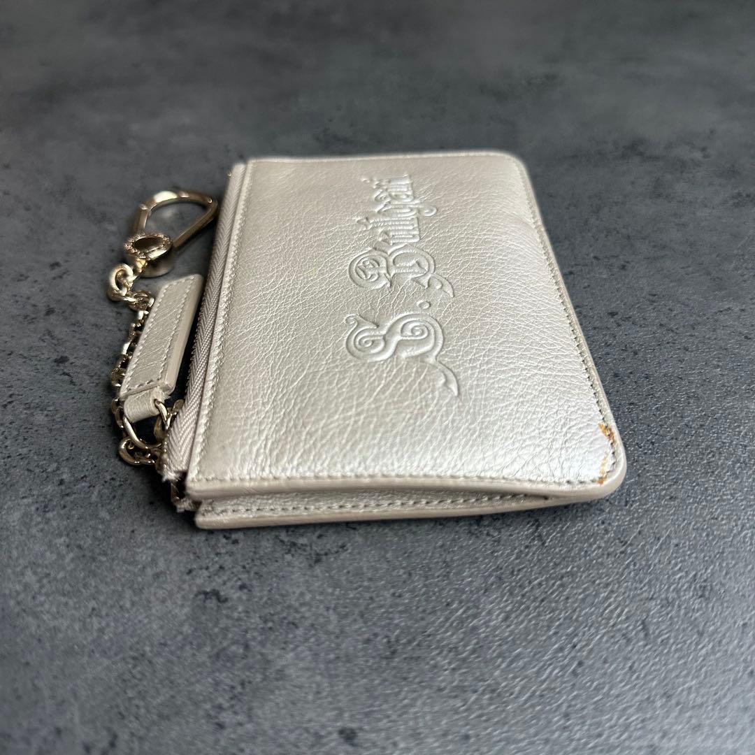 BVLGARI コレツィオーネ エンボスロゴ ケース 小銭入れ シルバー