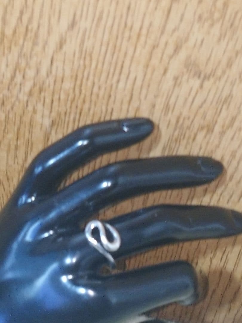 ティファニーオープンウェーブリング　SV925 11号