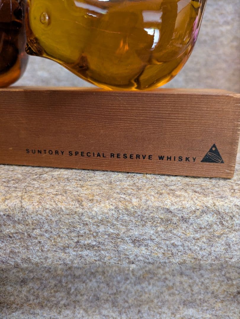 古酒サントリースペシャルリザーブ小鳥型100ml特級2個 エキスポ85