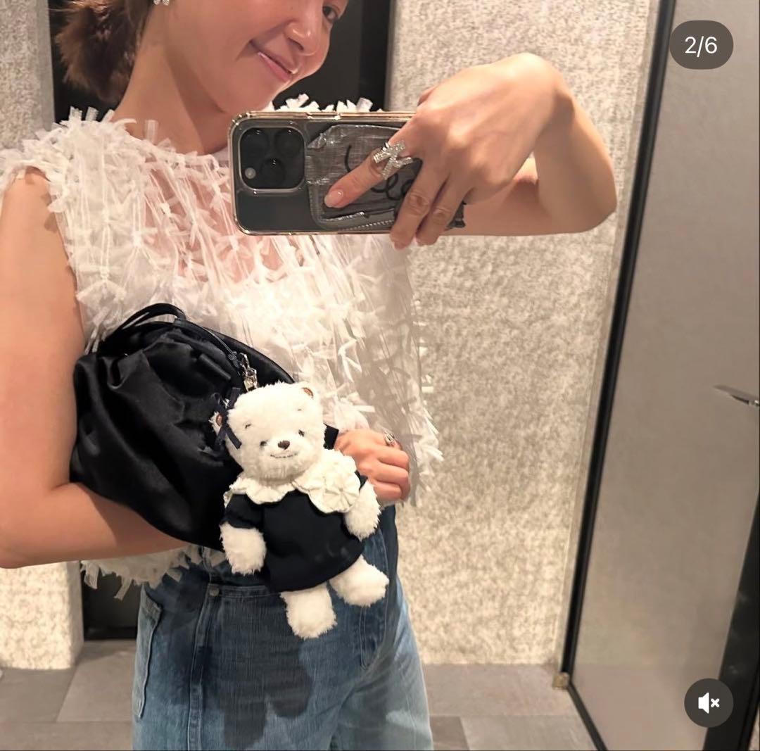 【familiar × shirocon】マシュマロクラッチバッグ yori