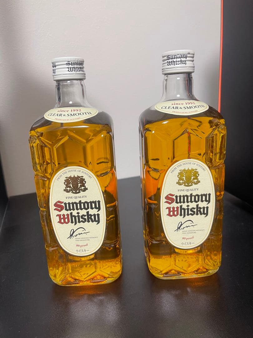 サントリー白角 限定品 二本セット サントリーウイスキー 角瓶