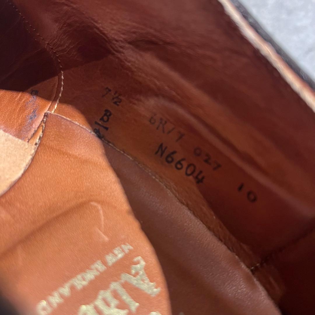 Alden カーフVチップ　モディファイドラスト　7 1/2