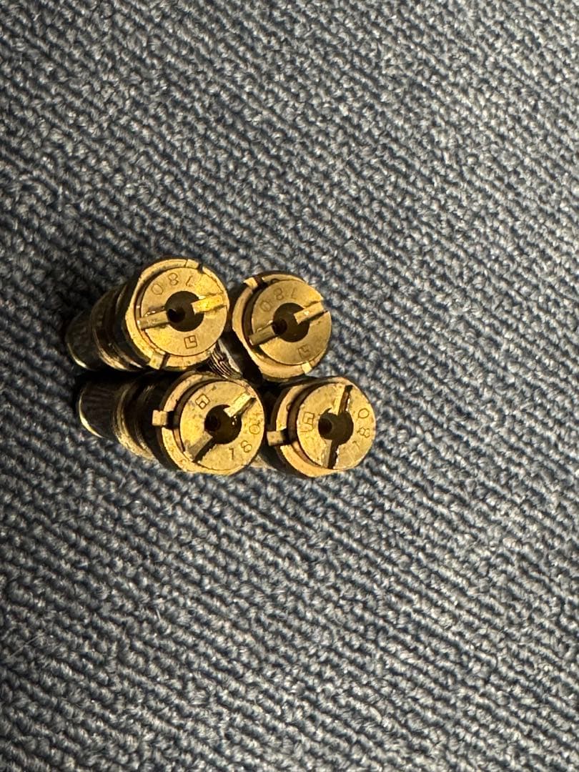 ソレックスジェットブロック8 4本セット エアー、メイン、ブリード