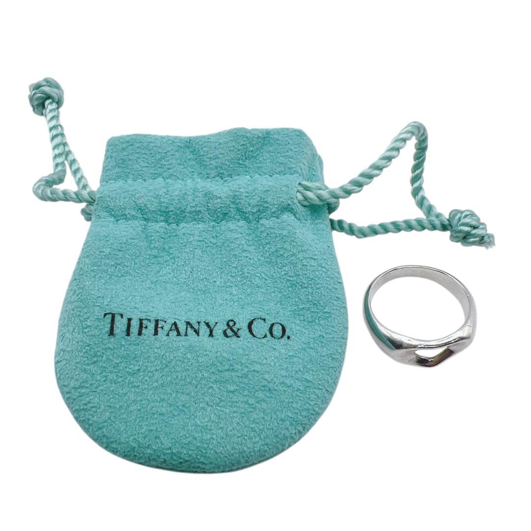 ティファニー　オープンハート　シルバー　リング　エルサペレッティ