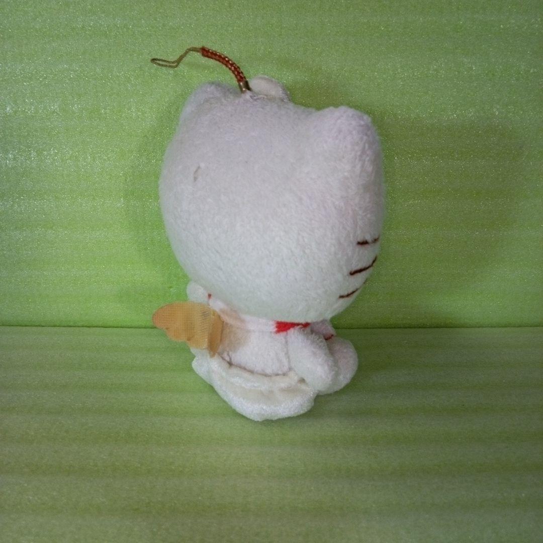 ハローキティ　HELLO KITTY　赤白マフラー　スカーフ　ぬいぐるみ　レア