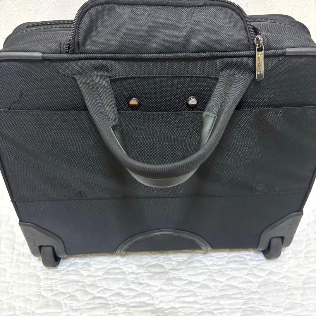 希少 サムソナイト 2輪 キャリーバッグ スーツケース 大容量 2層