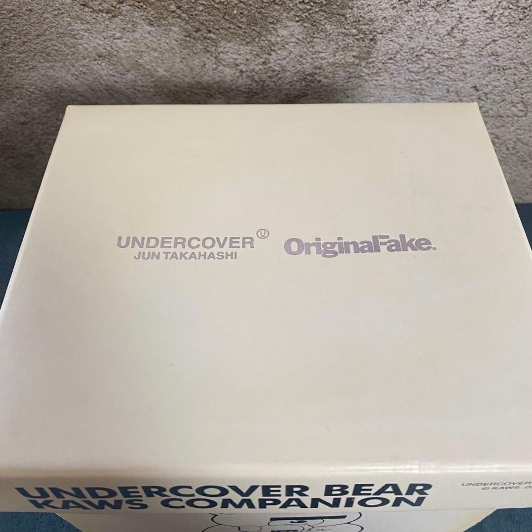 UNDERCOVER × KAWS ベアーコンパニオン フィギュア ホワイト