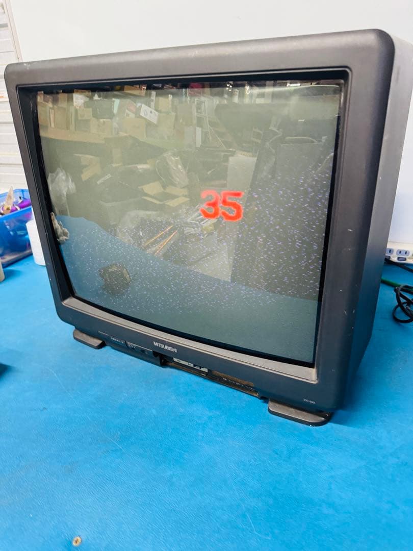 MITSUBISHI 三菱 ブラウン管テレビ 21型 電化製品 家庭用 動作品