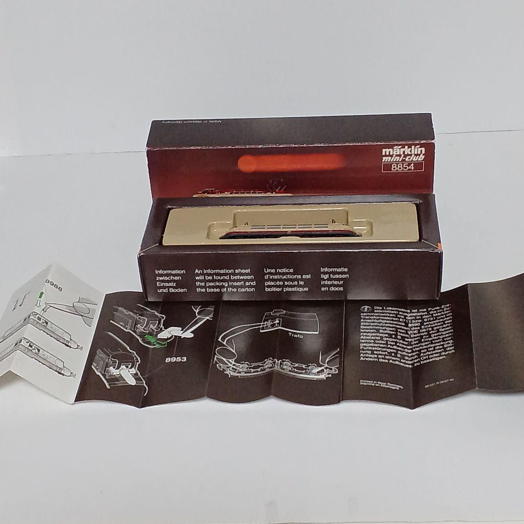 メルクリンミニクラブ Zゲージ DB BR103 電気機関車 8854