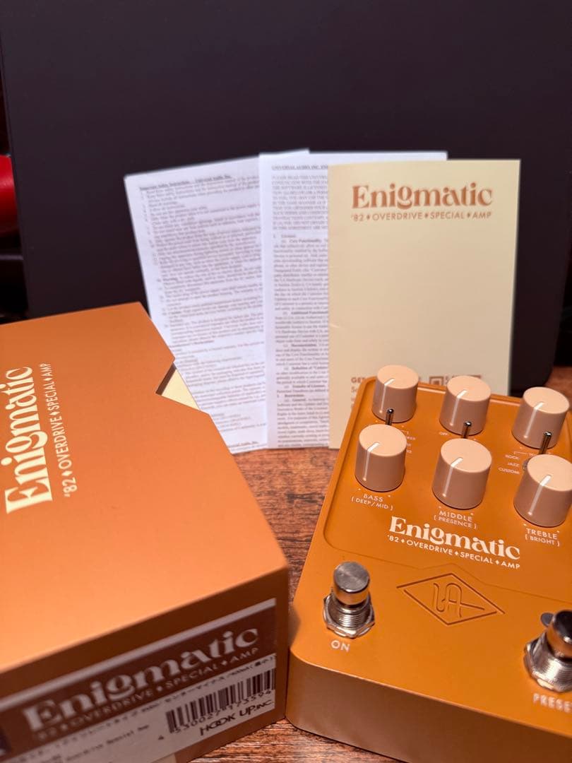 ギター UAFX Enigmatic '82 Overdrive Special Amp