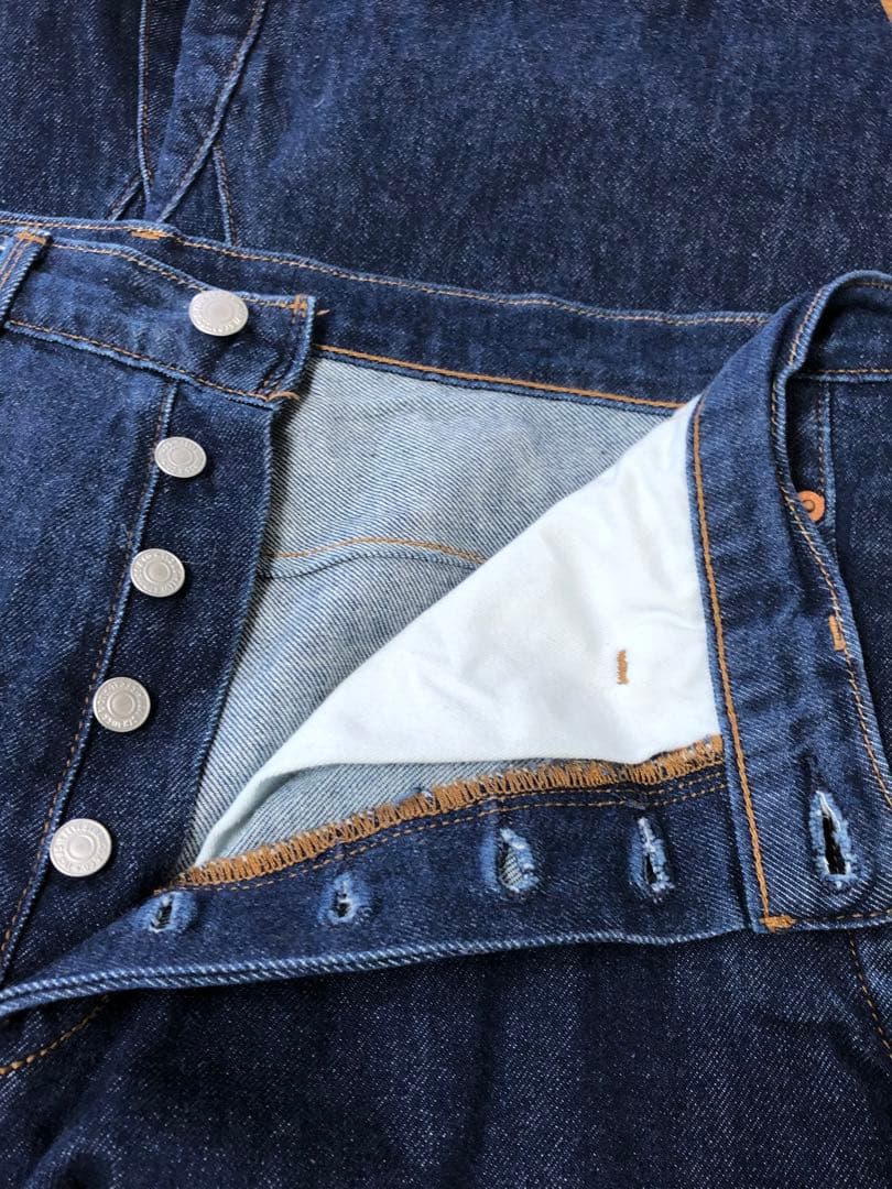 LEVI´S PREMIUM テーパードワイドパンツ ダークデニム