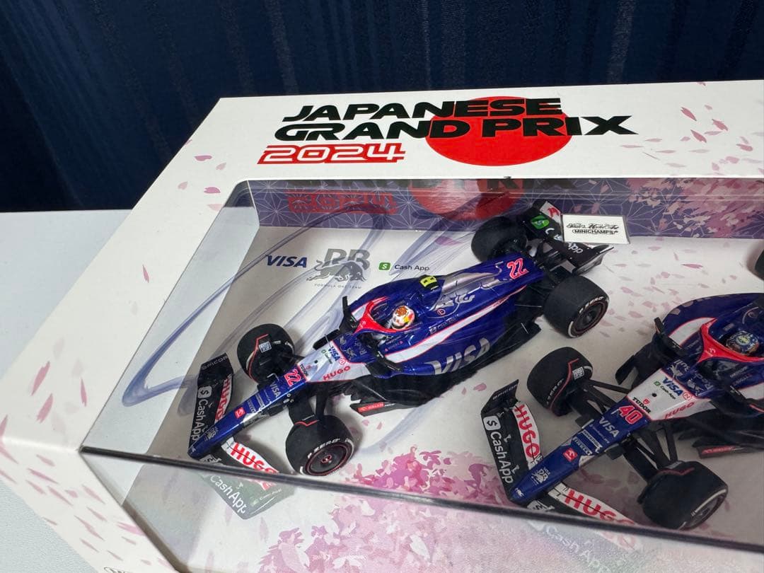 直筆サイン入り 限定336台 ミニチャンプス 1/43 VCARB01 日本GP