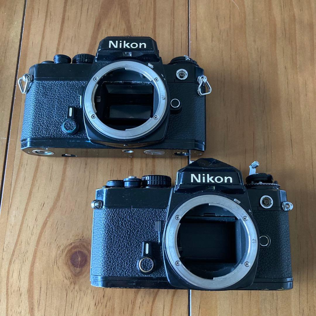 ジャンク】NIKON FE フィルムカメラ - メルカリ