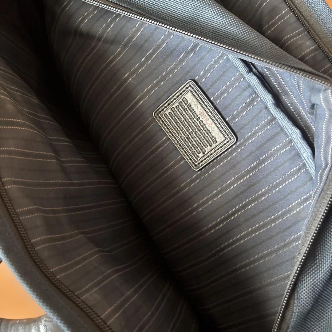 [3way TUMI] ネイビー ビジネスバッグ　SHIPS ダブルネーム