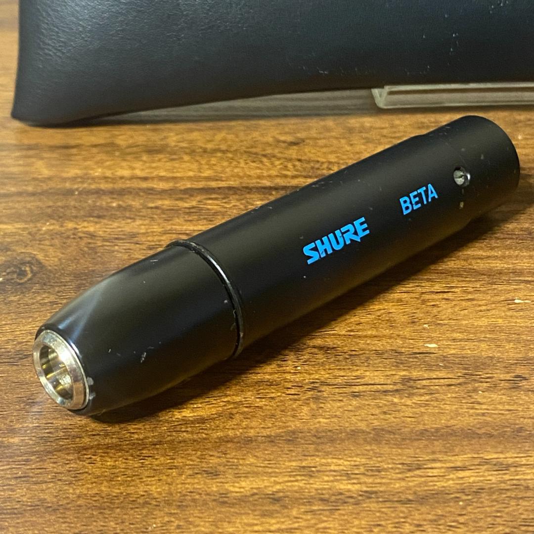 SHURE BETA 98A コンデンサーマイク 純正ケーブル付 約5〜7m相当