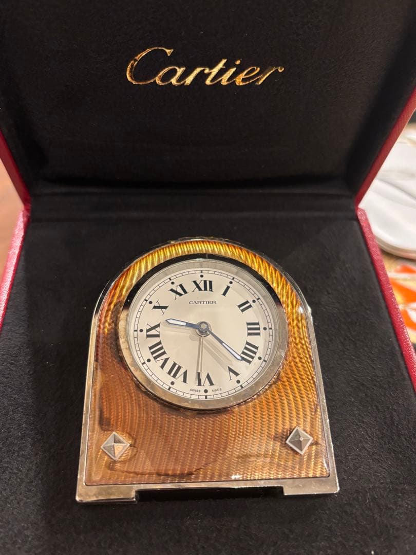 Cartier アーチ型置時計 Cartier アーチ型置時計 スイス製 Cartier