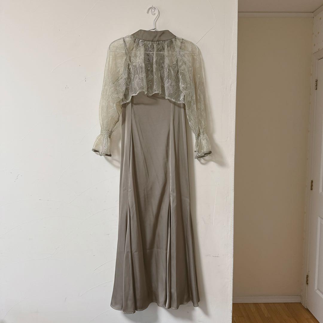 リーフブラウスセットドレス 成人式 同窓会 二次会 オケージョン