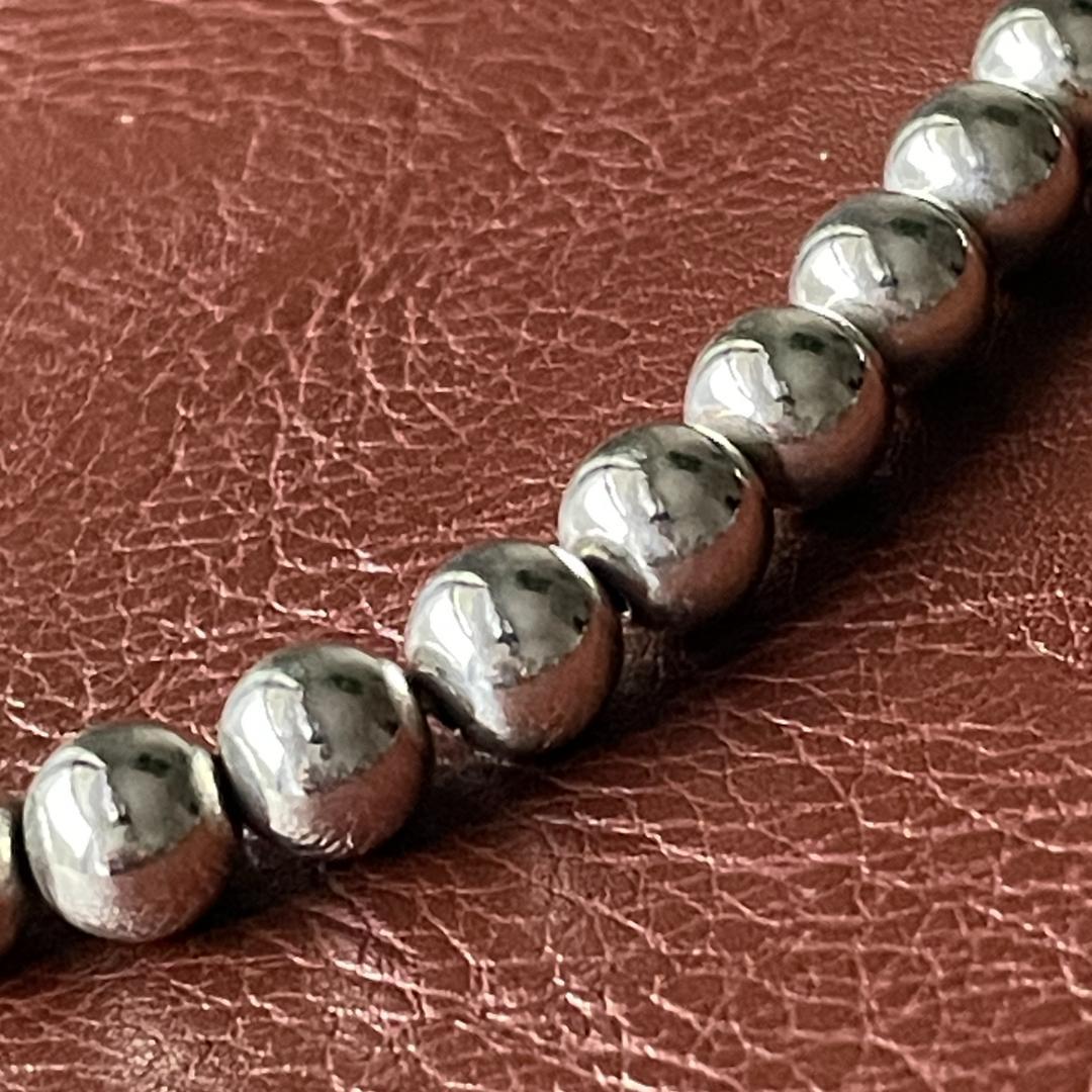 ブレスレット メンズ シルバー925 ヴィンテージ イタリア マグネット式