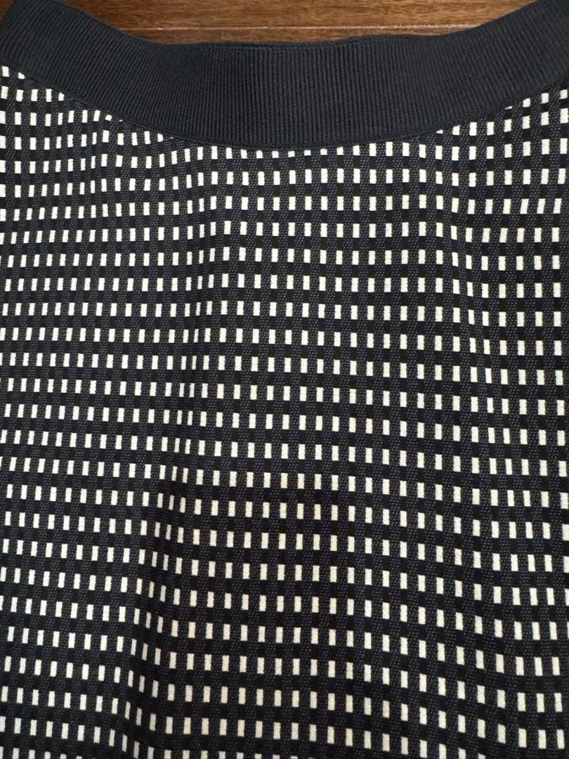 新品タグ付き！ANAYI幾何ジャガードフレアスカート