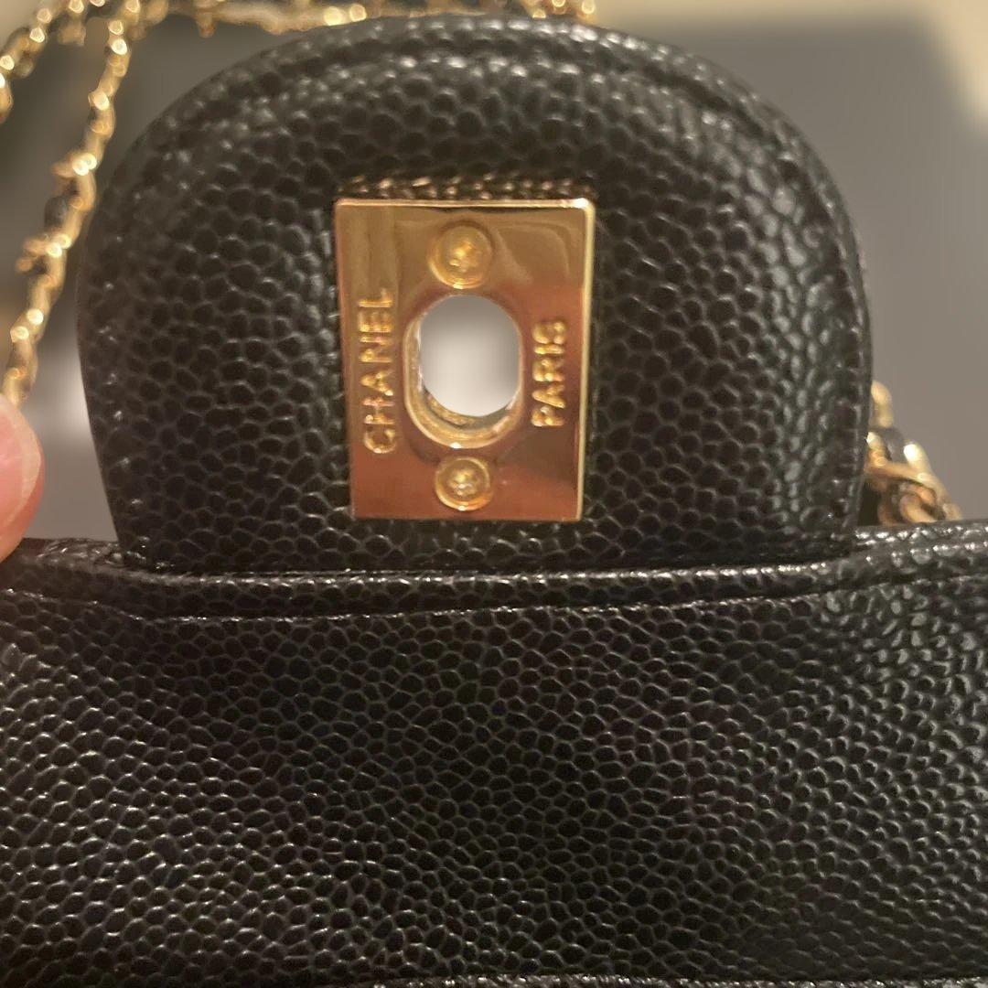 CHANEL マトラッセブラック ショルダーバッグ キルティング　ノベルティー