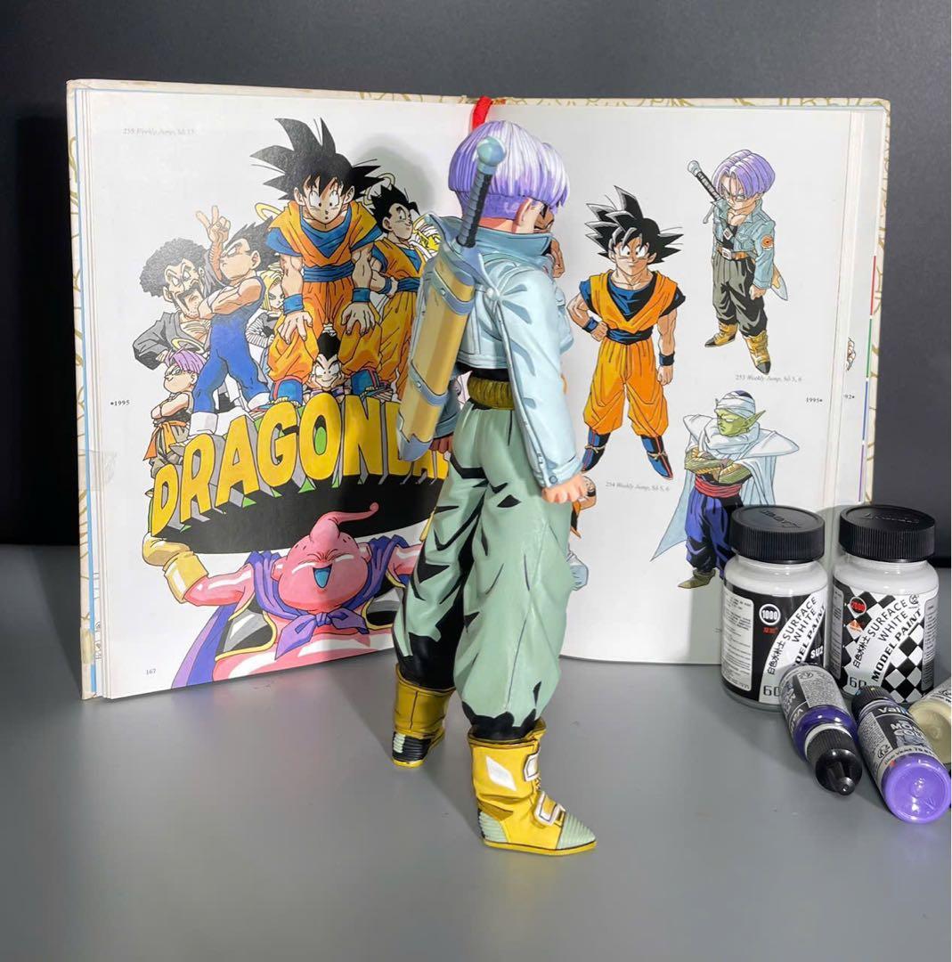 m*8様 ドラゴンボールZ トランクス　カスタム　改修 二次元リペイント　フィギ
