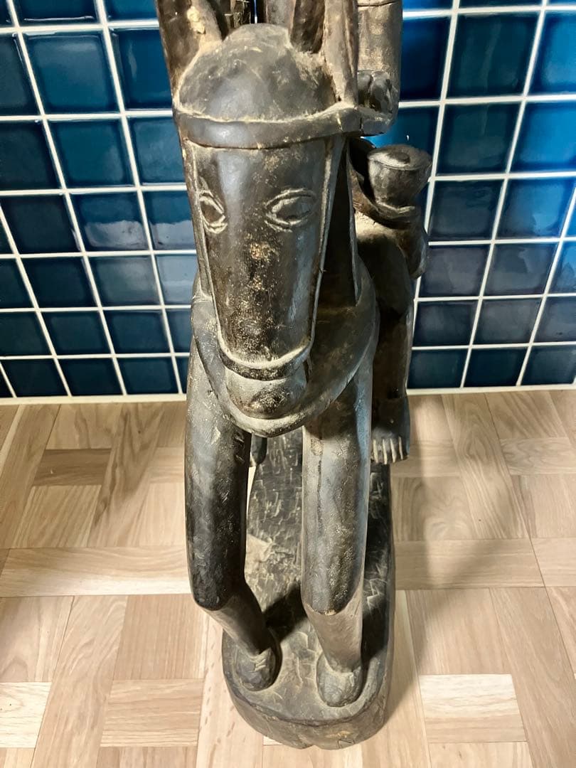 マリ ドゴン族 木製オブジェ馬